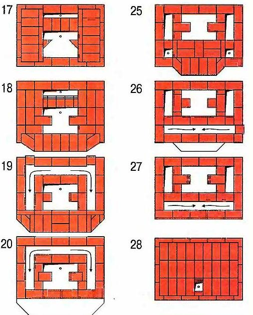 Печь Кузнецова: чертежи и порядовка 5 image 6